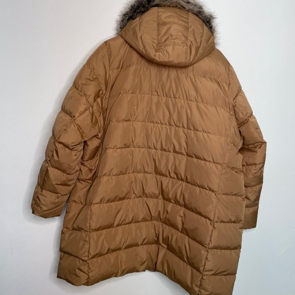Lands' End Plus Size 3X Women's Down Winter Coat Insulated Puffer - Picture 6 of 10